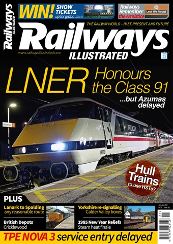 Railways Illustrated issue   January 2019