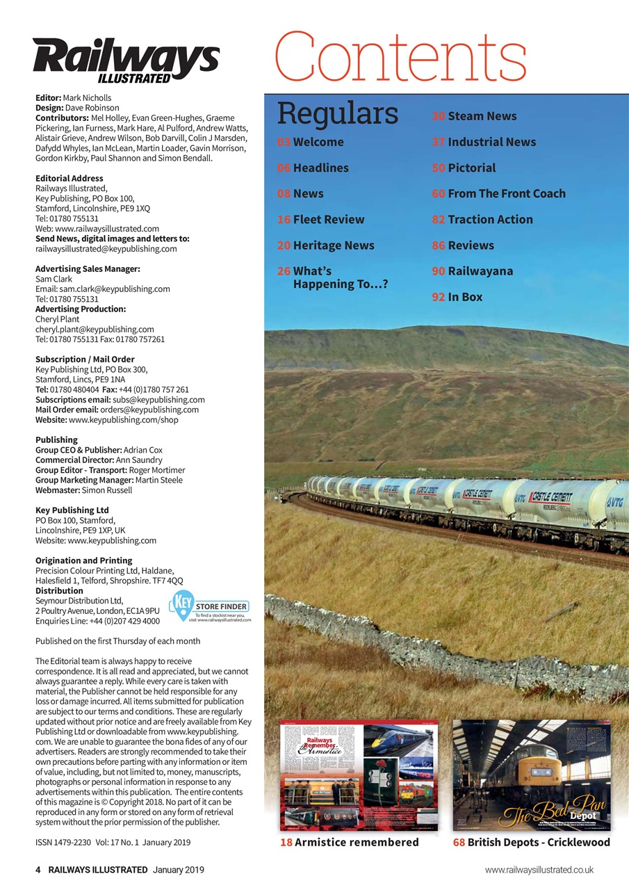 Railways Illustrated Preview Pages