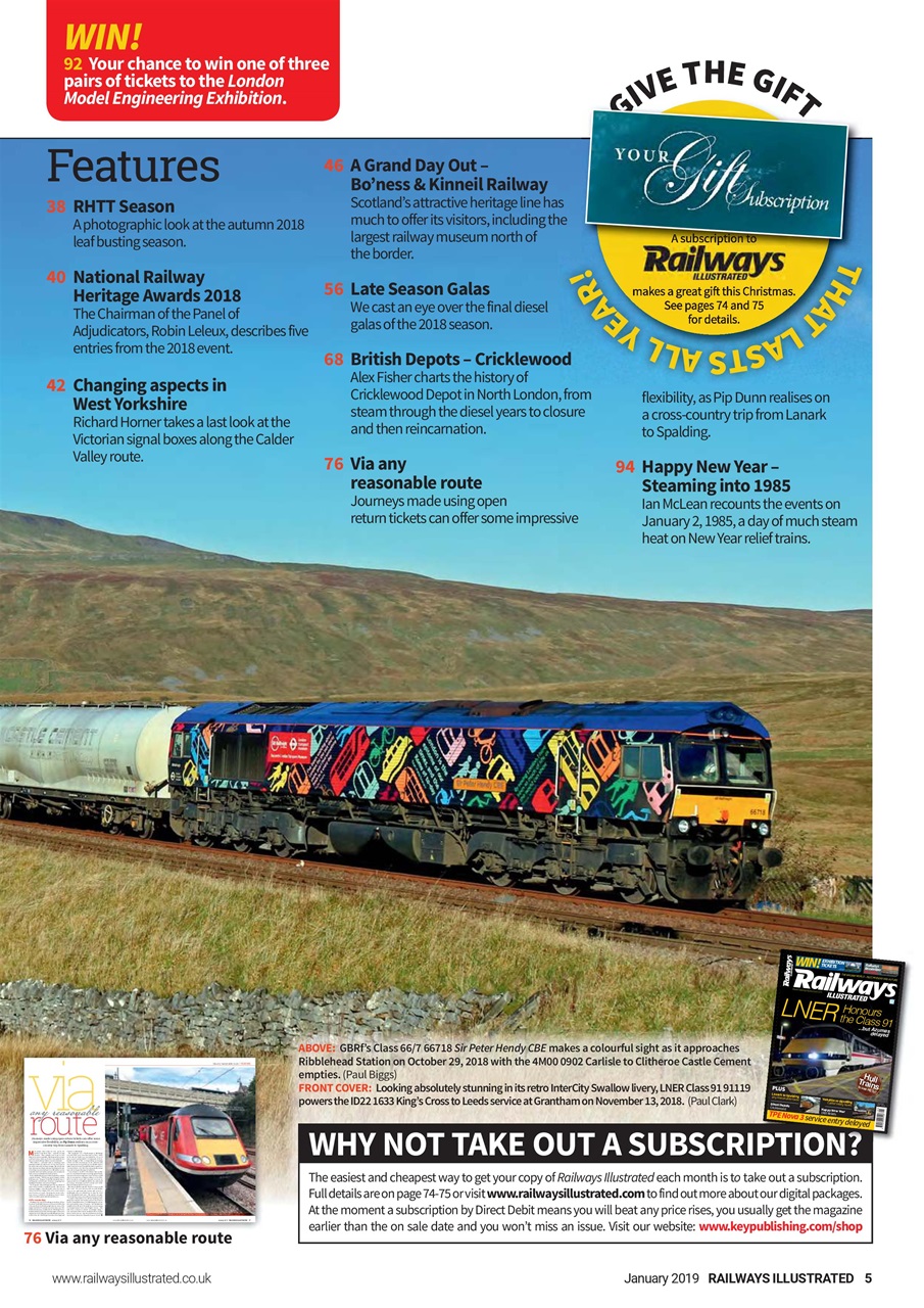 Railways Illustrated Preview Pages