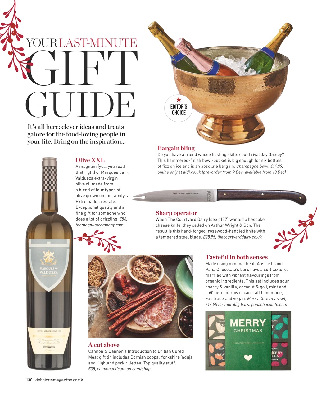 delicious. Magazine Preview Pages