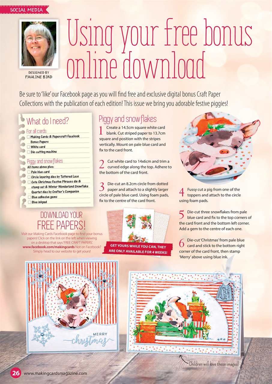 Making Cards & Papercraft Preview Pages