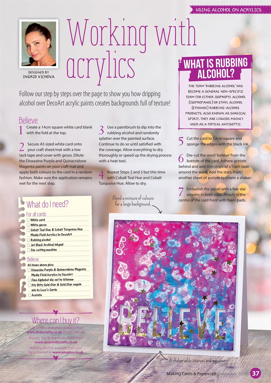 Making Cards & Papercraft Preview Pages