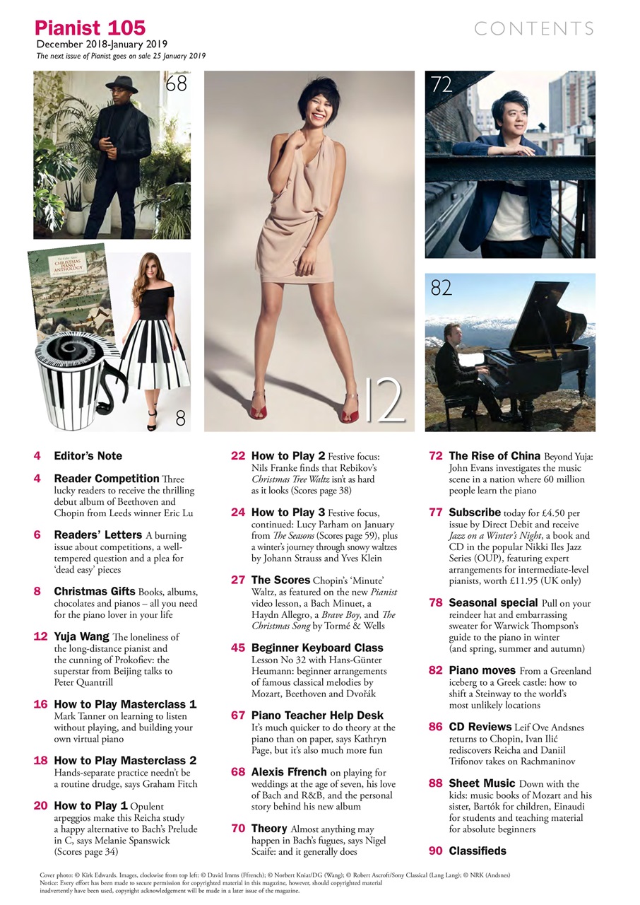 Pianist Preview Pages