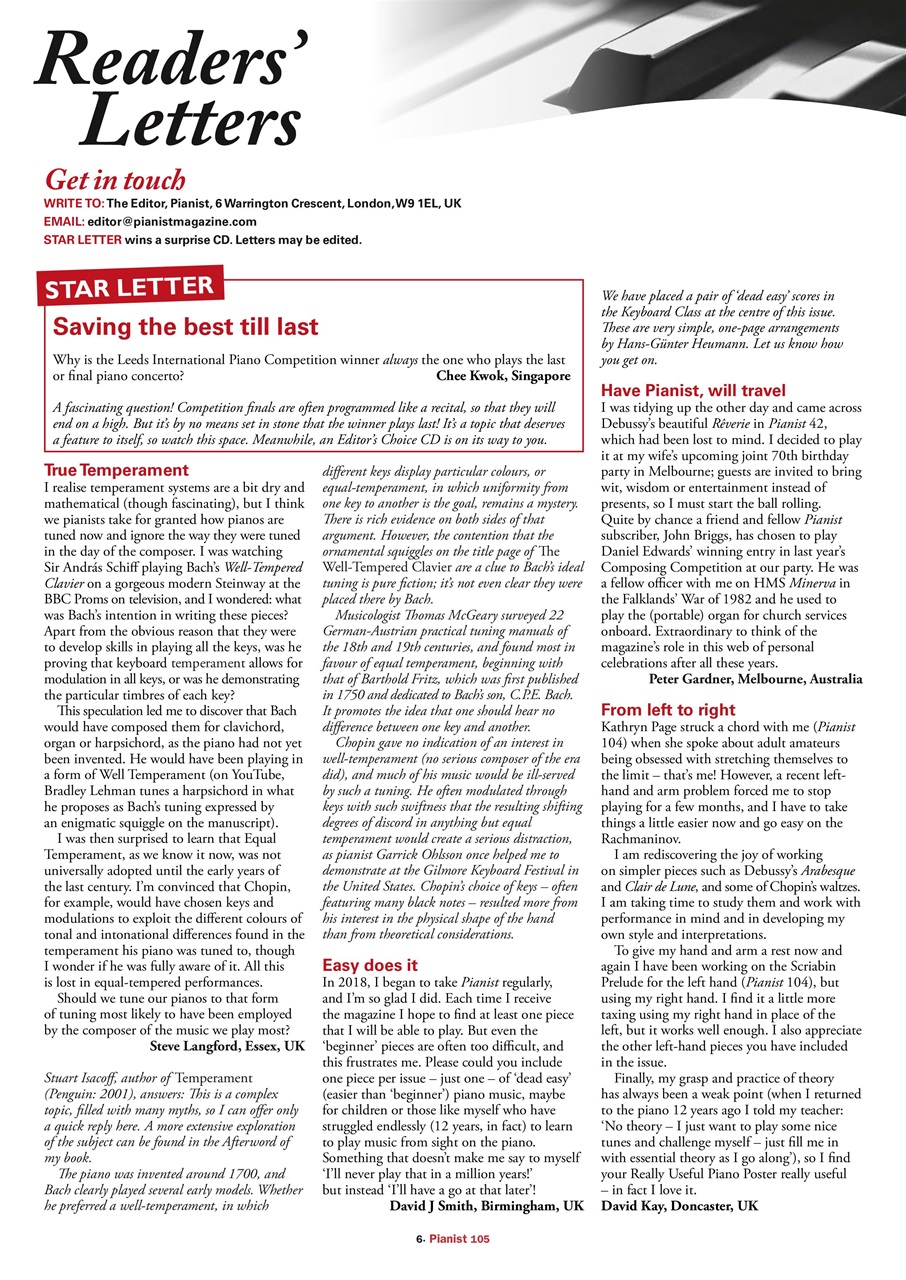 Pianist Preview Pages