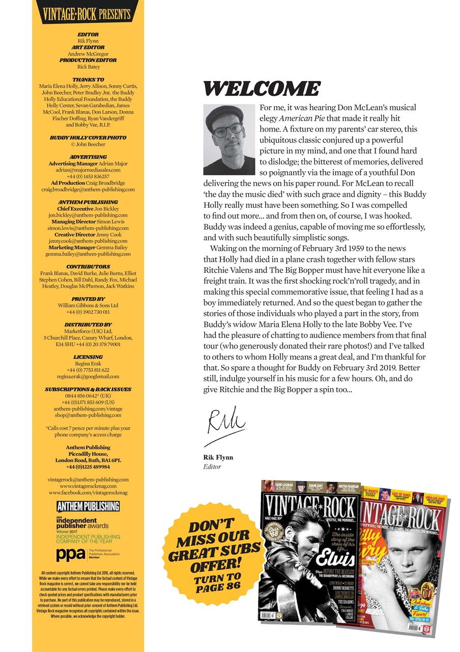 Vintage Rock Preview Pages