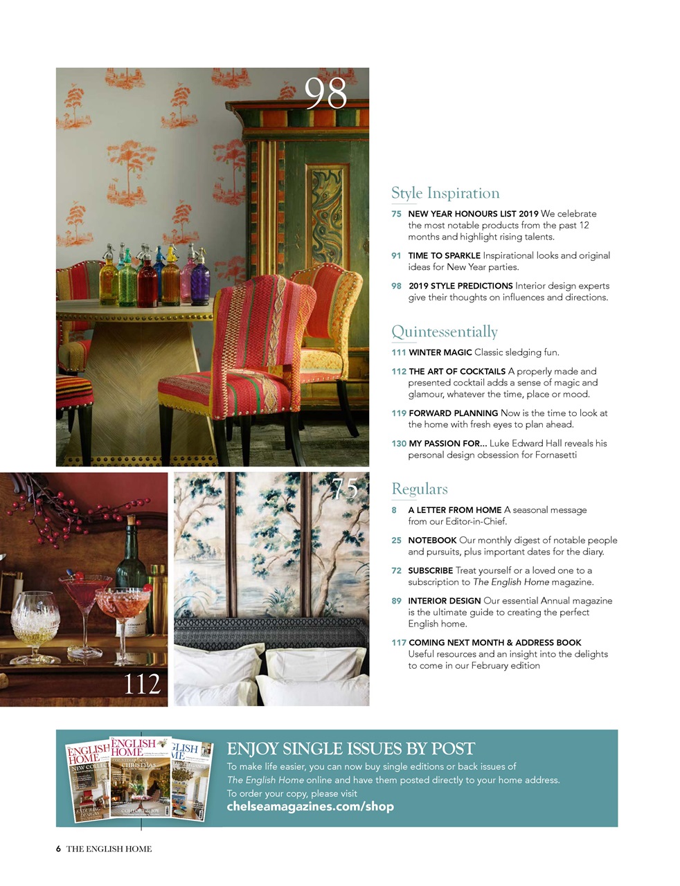 The English Home Preview Pages