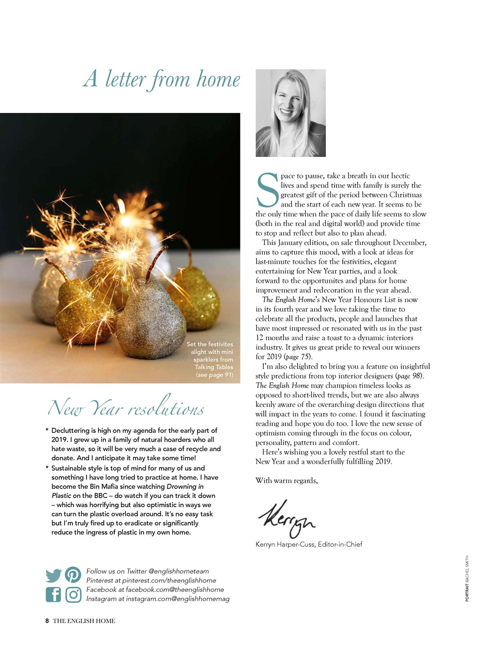 The English Home Preview Pages