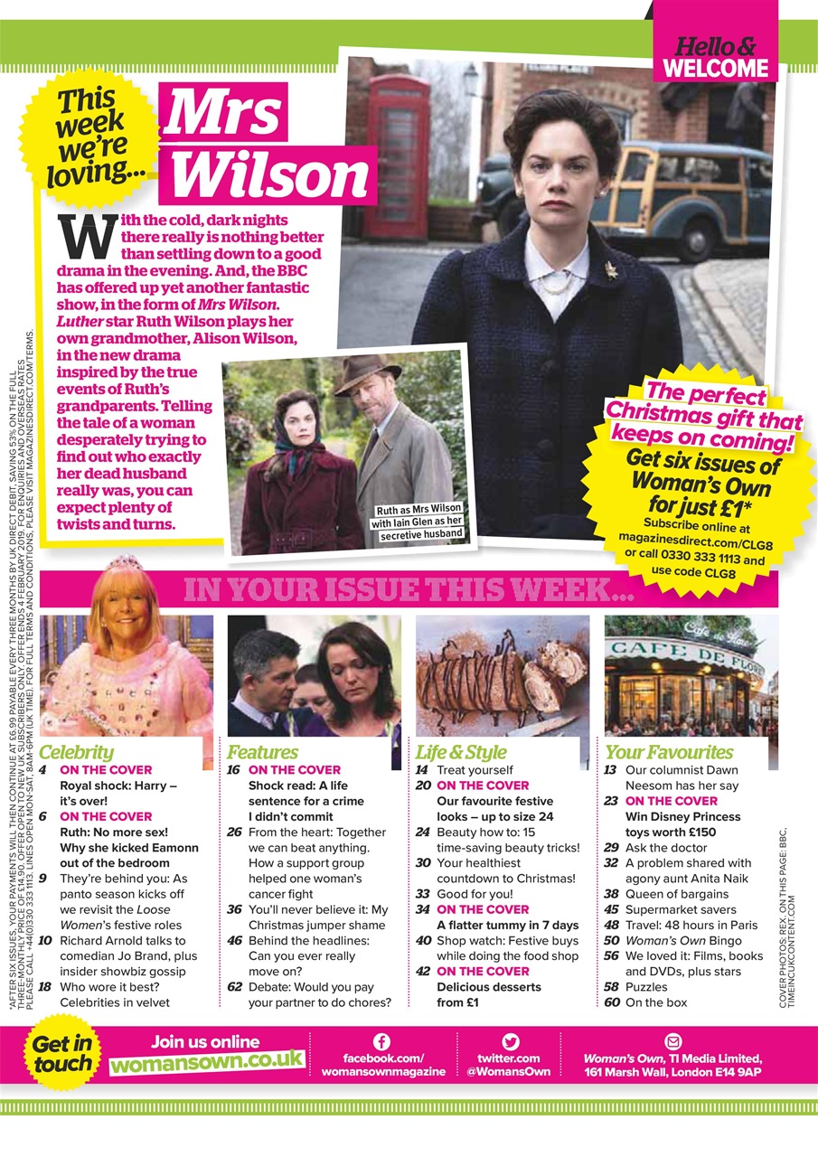 Woman's Own Preview Pages