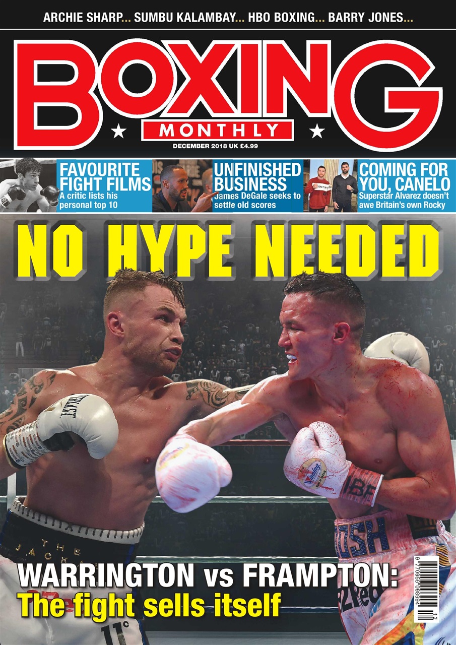 Boxing Monthly Preview Pages