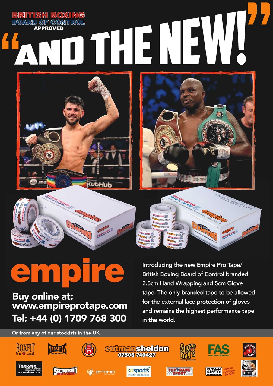 Boxing Monthly Preview Pages