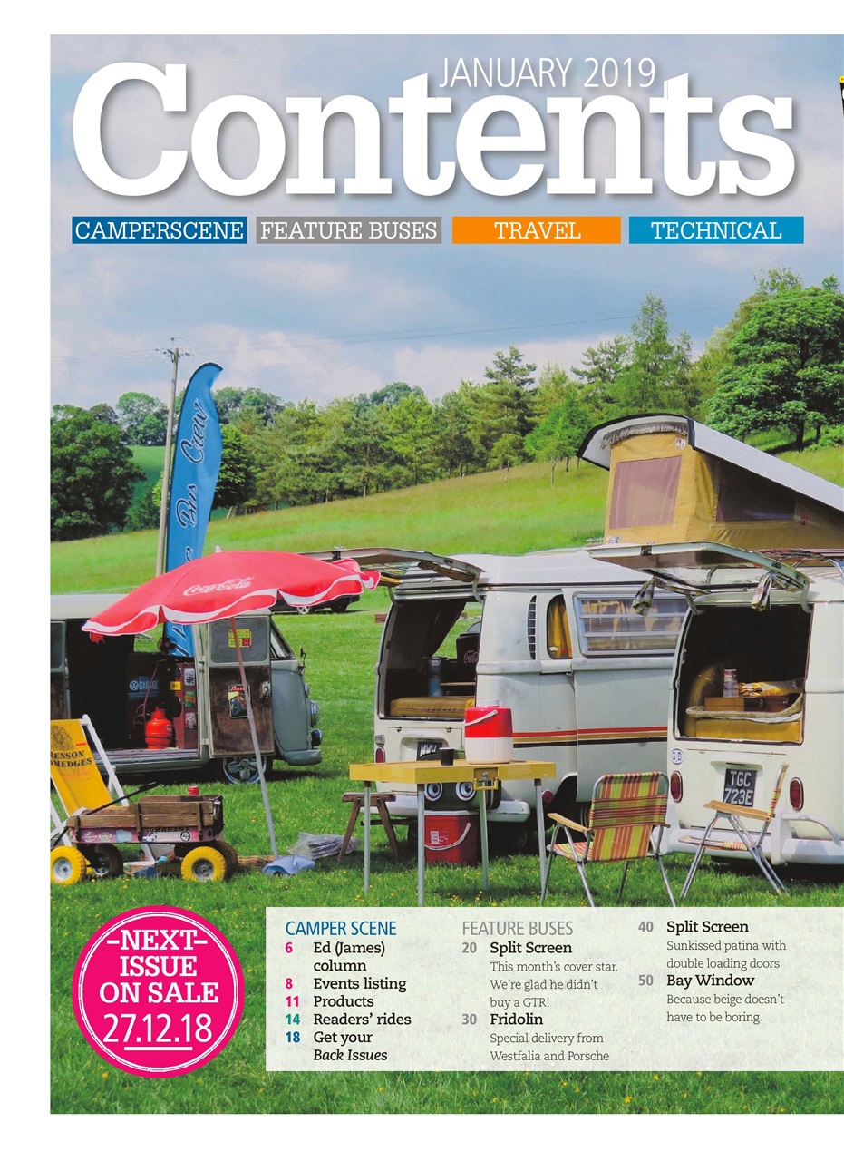 VW Camper Preview Pages