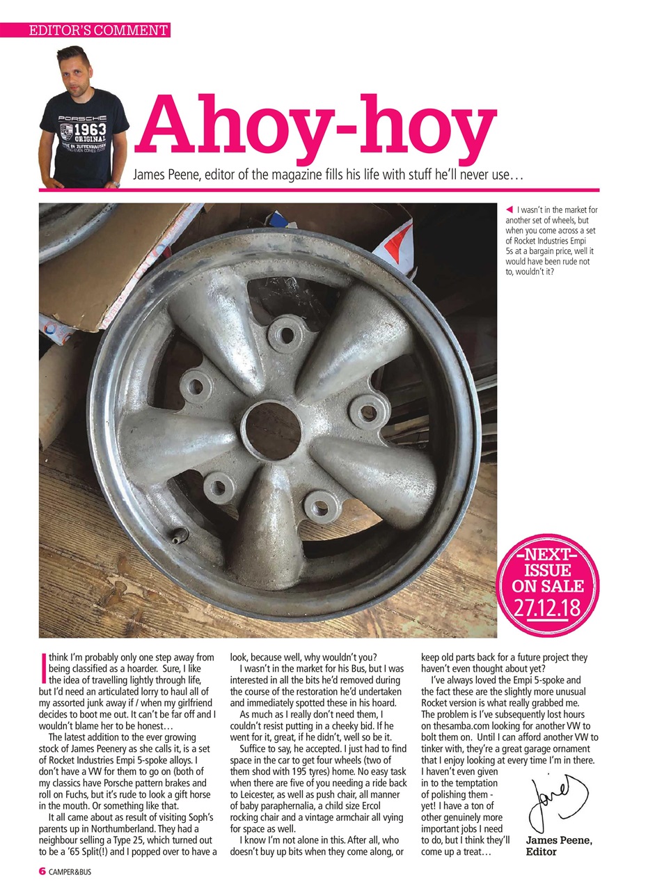 VW Camper Preview Pages