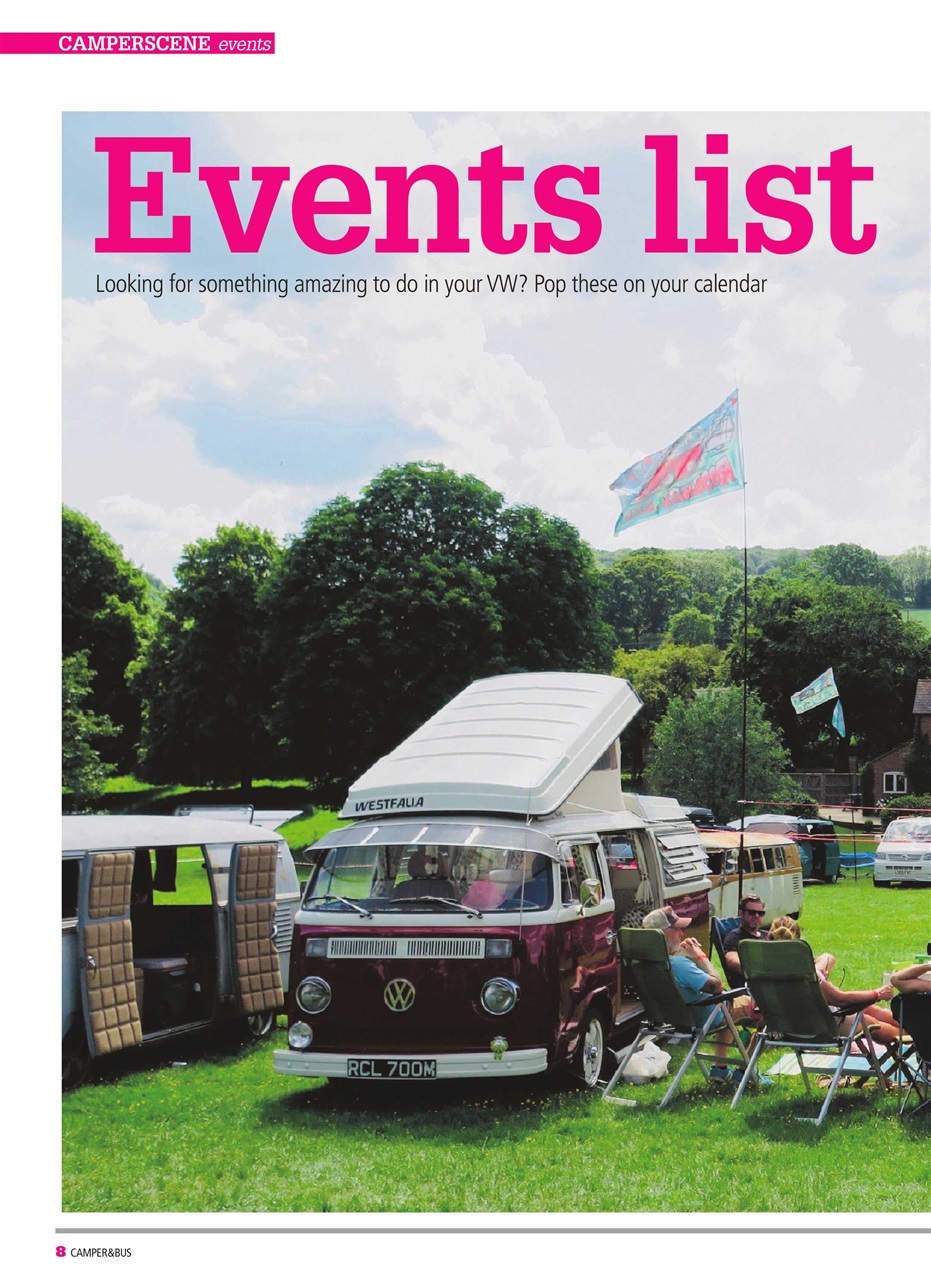 VW Camper Preview Pages