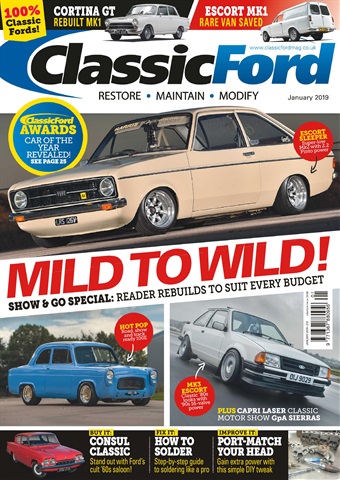 Classic Ford issue January 2019