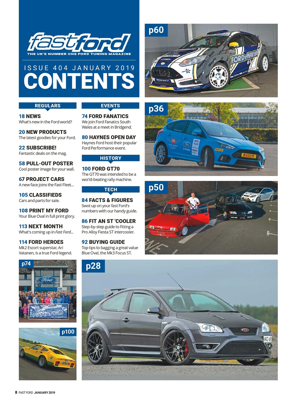 Fast Ford Preview Pages