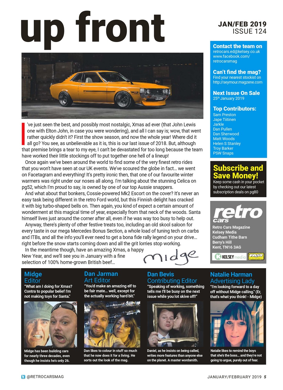 Retro Cars Preview Pages
