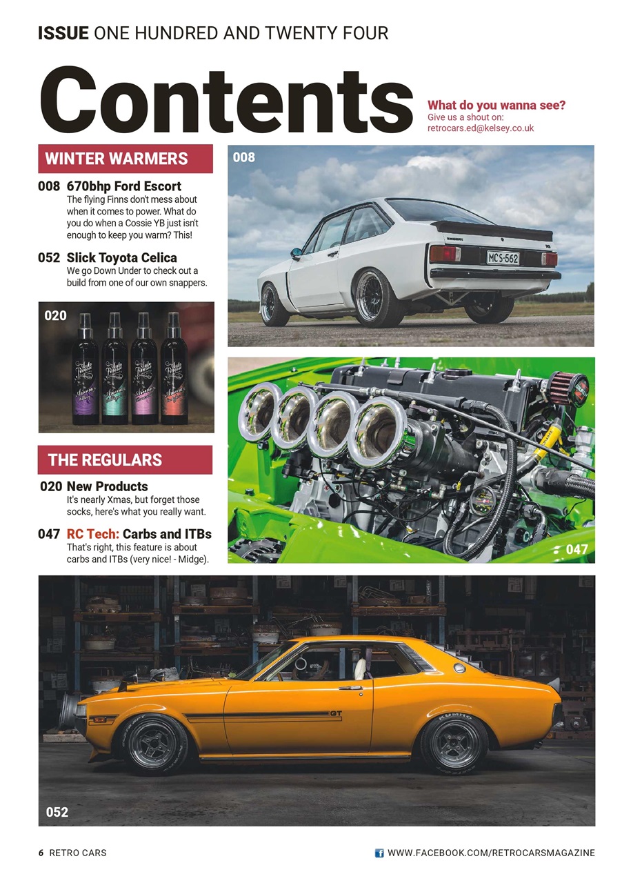 Retro Cars Preview Pages