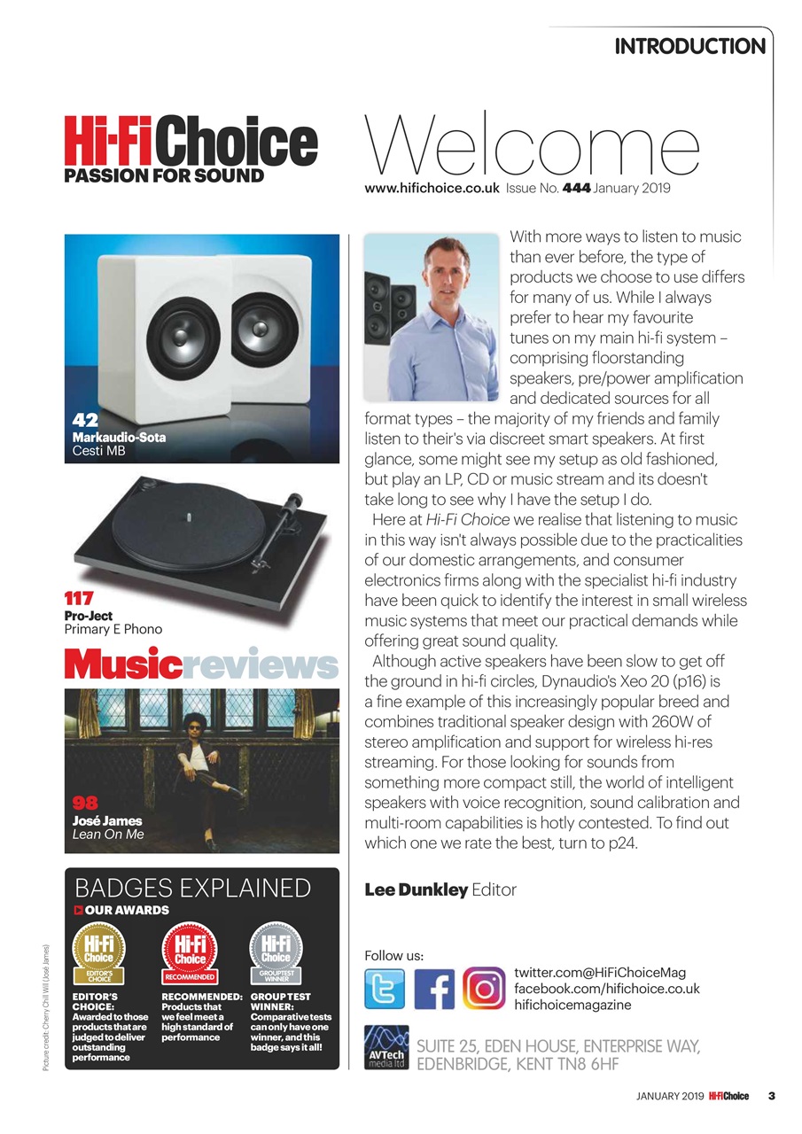 Hi-Fi Choice Preview Pages