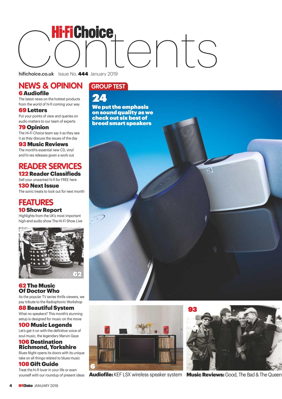 Hi-Fi Choice Preview Pages