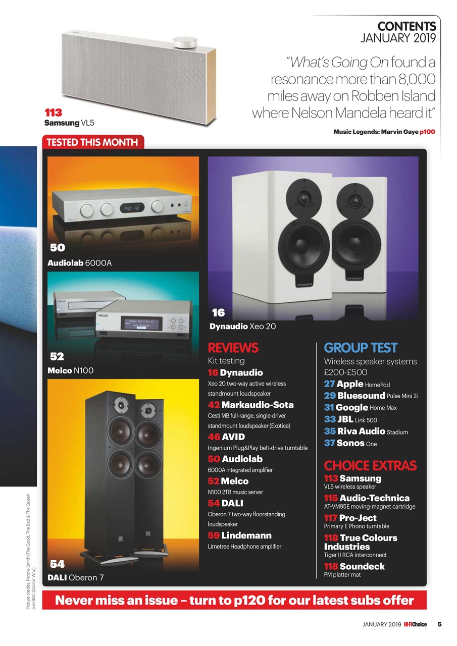 Hi-Fi Choice Preview Pages