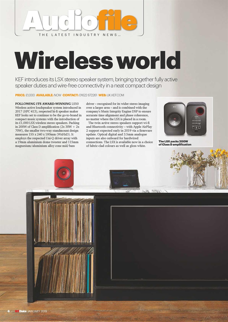 Hi-Fi Choice Preview Pages