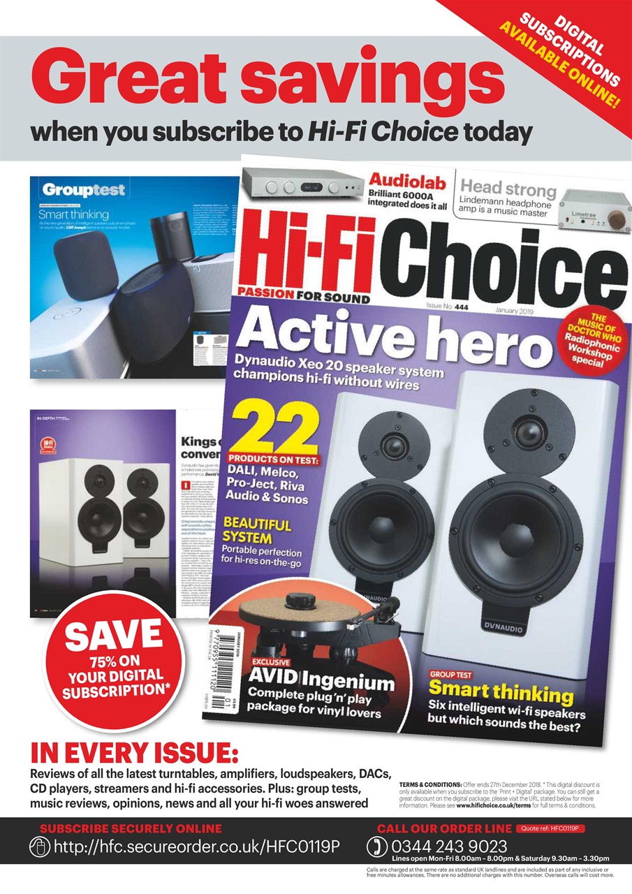 Hi-Fi Choice Preview Pages