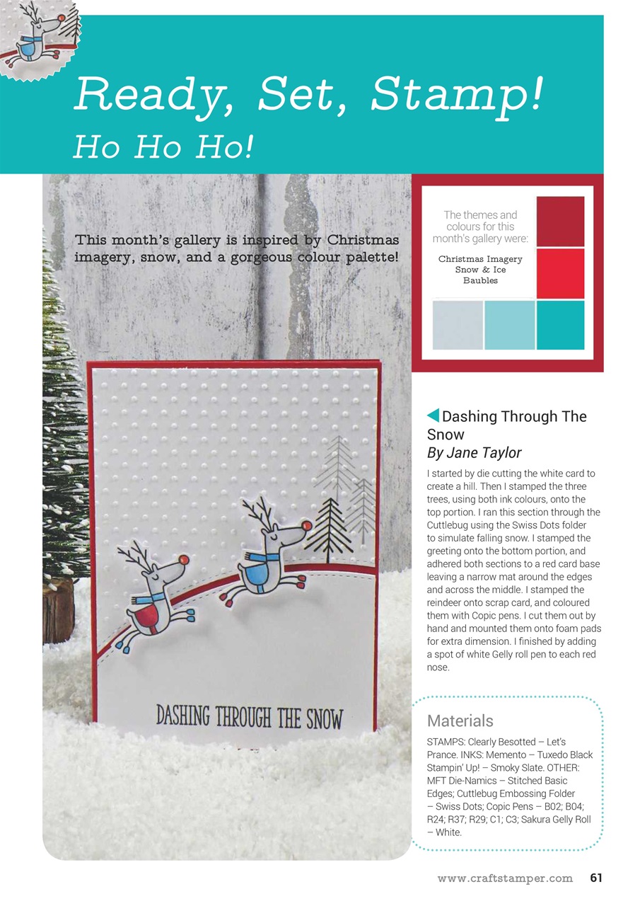 Craft Stamper Preview Pages