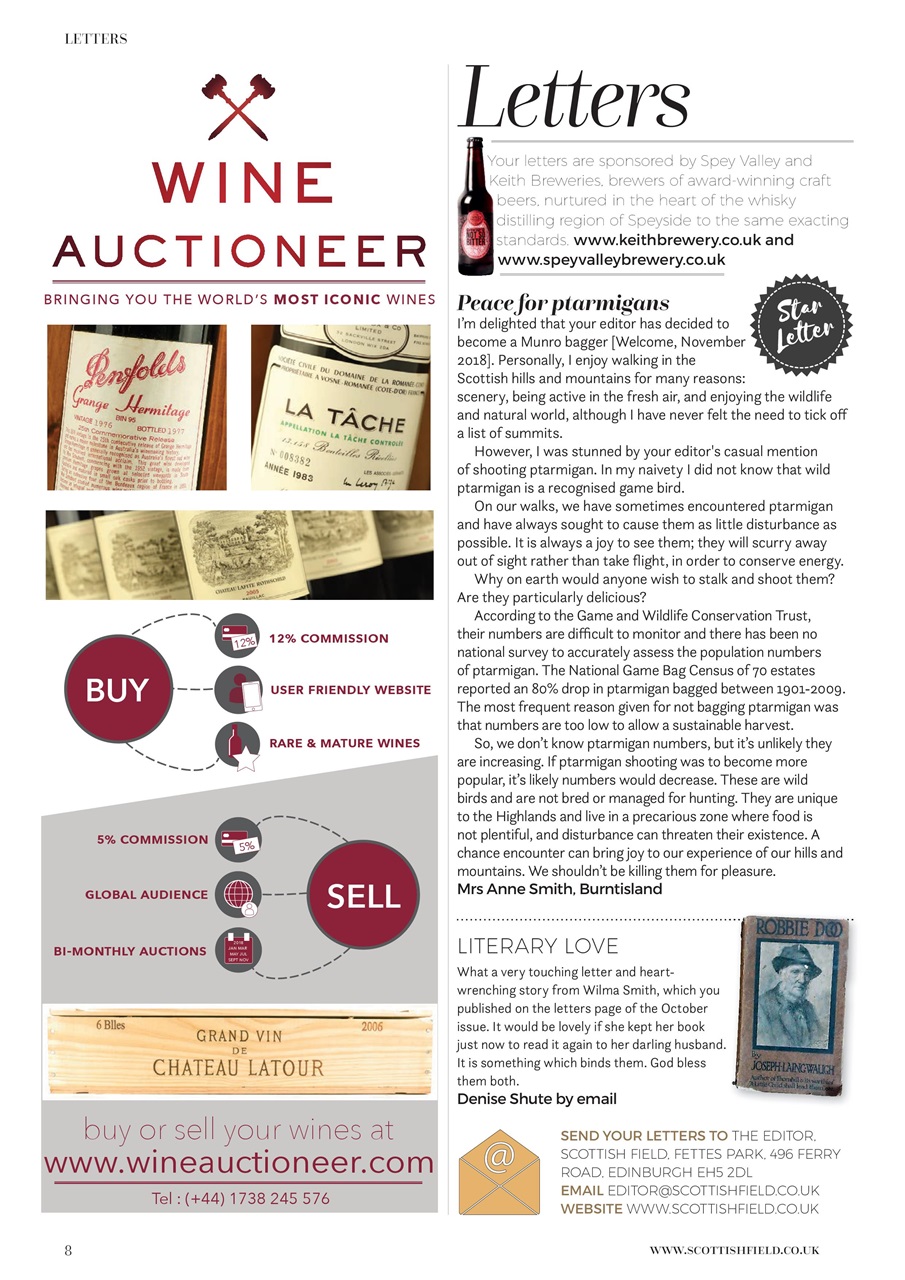 Scottish Field Preview Pages