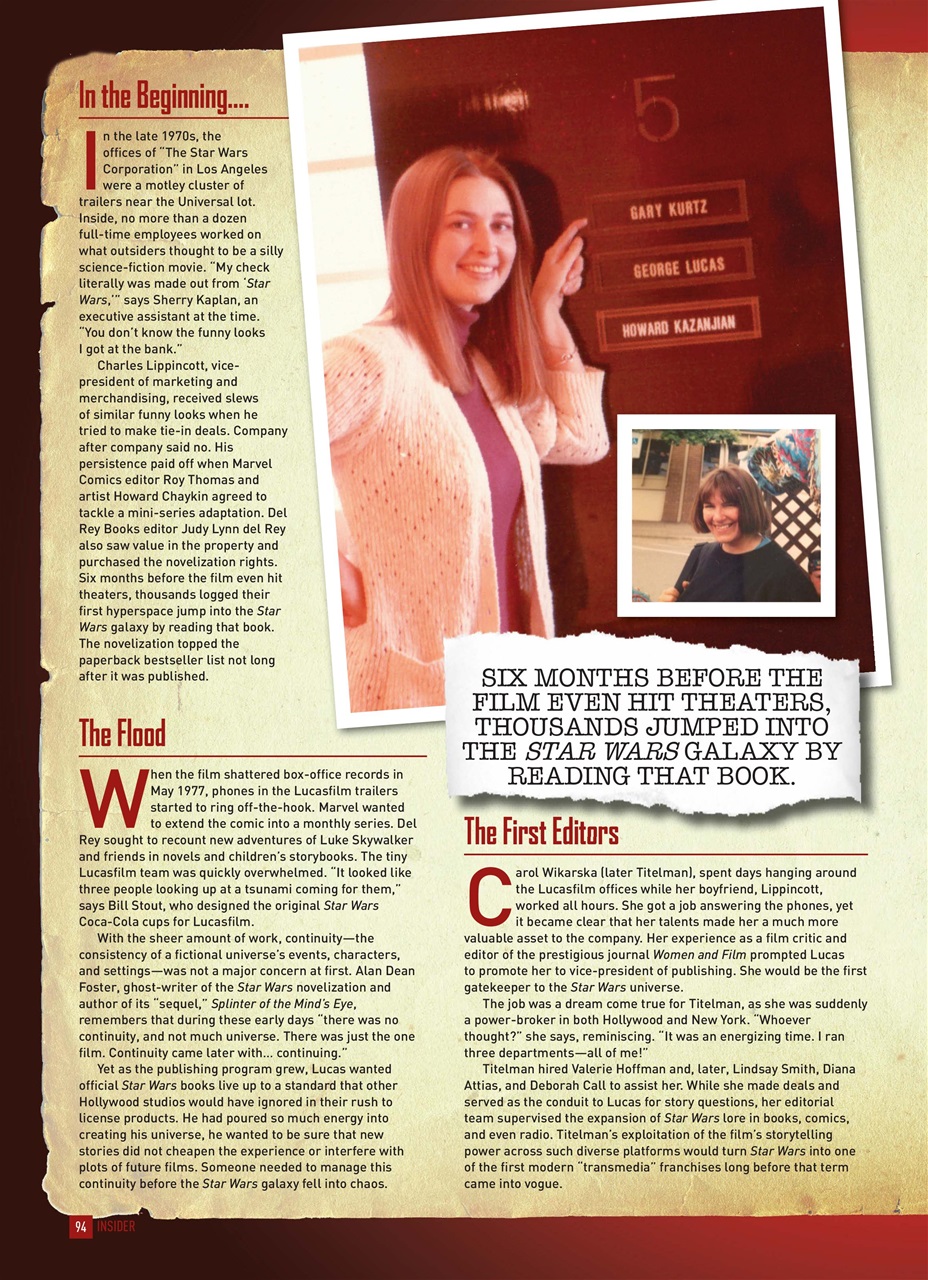 Star Wars Insider Preview Pages