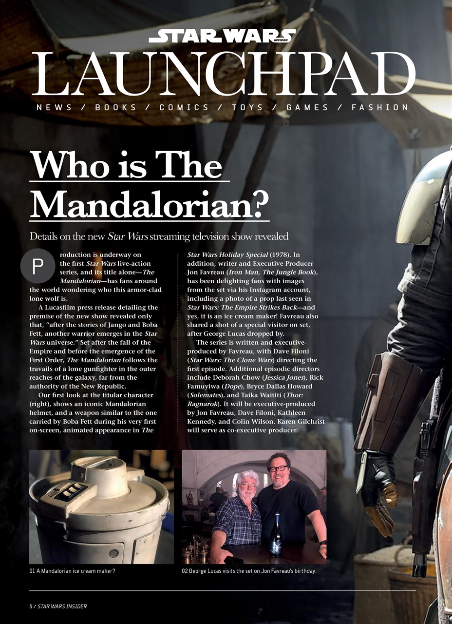 Star Wars Insider Preview Pages