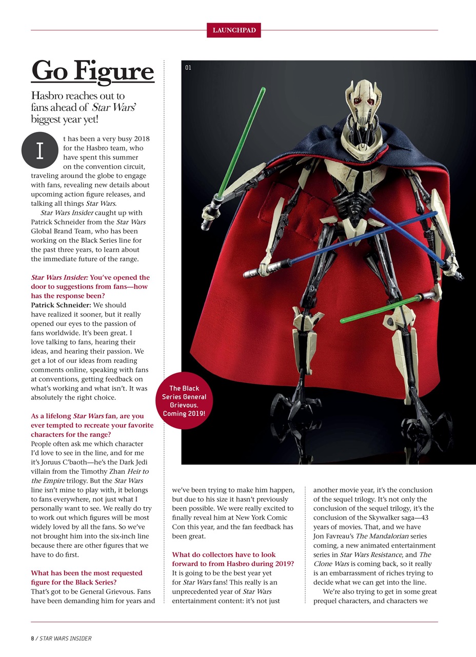 Star Wars Insider Preview Pages