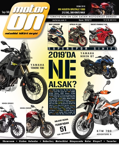 Motoron Kasım 2018 issue Motoron Kasım 2018