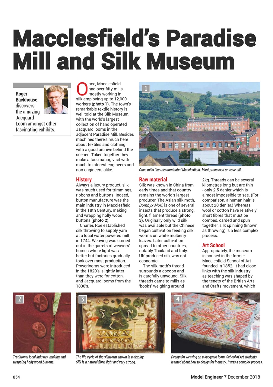 Model Engineer Preview Pages