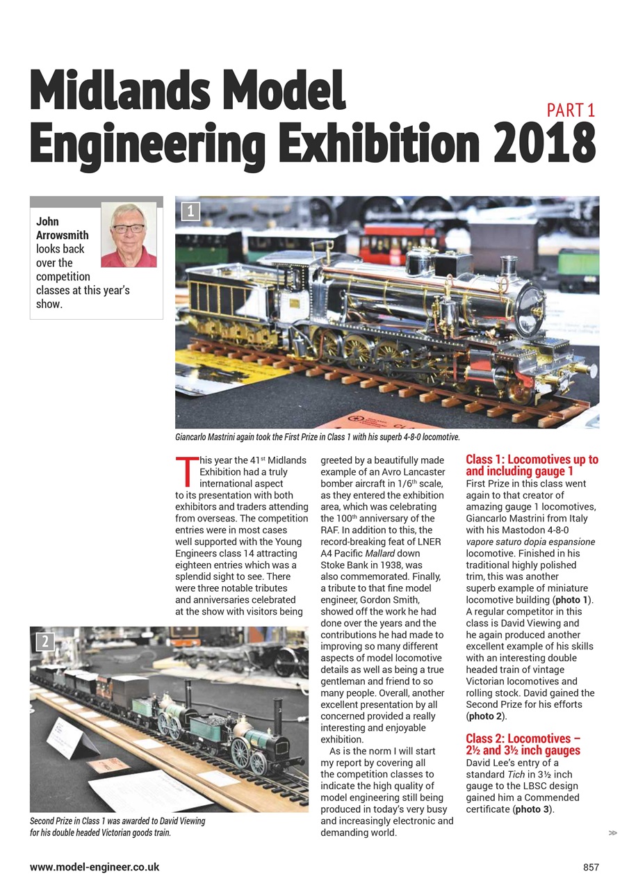 Model Engineer Preview Pages