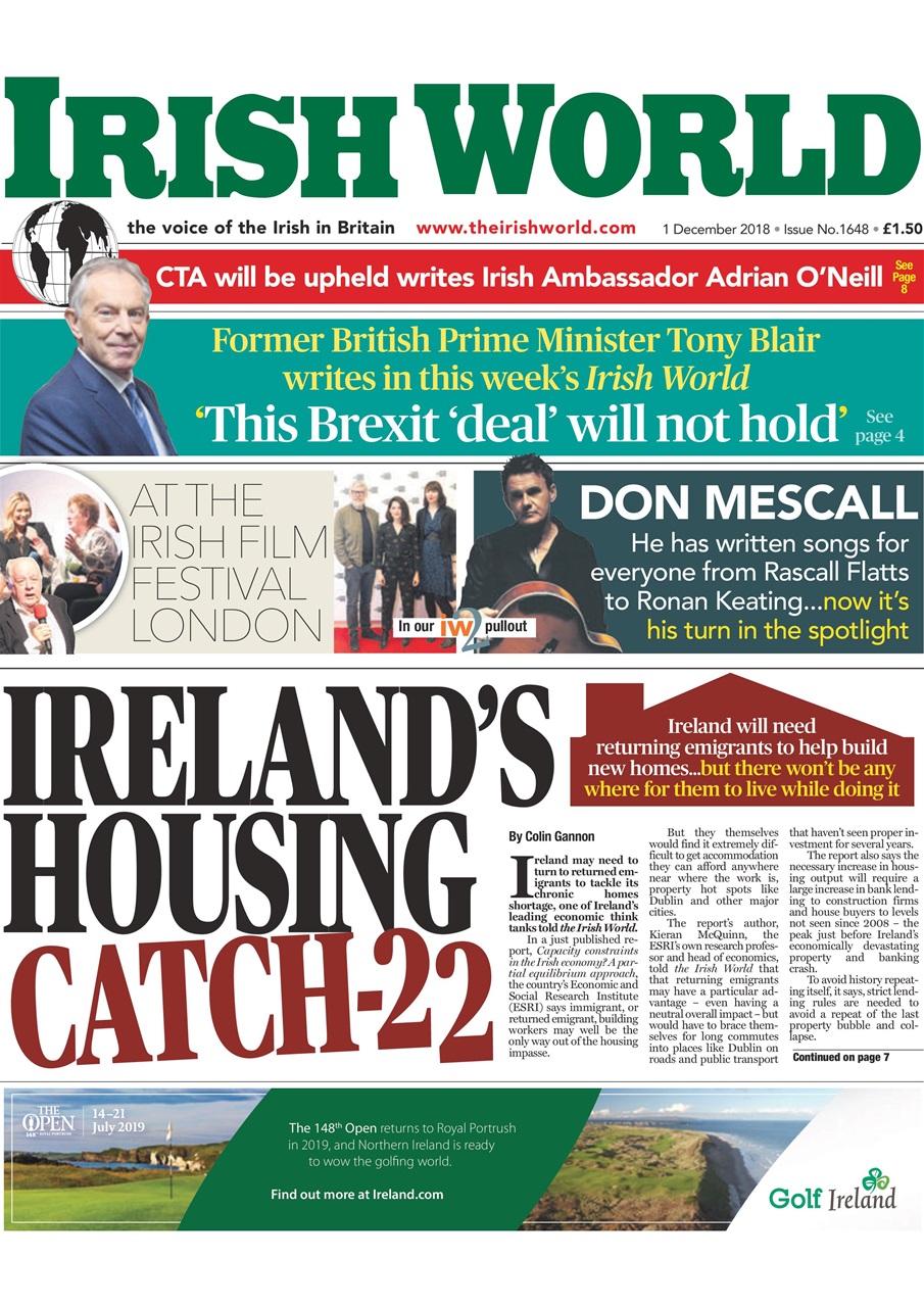 Irish World Preview Pages