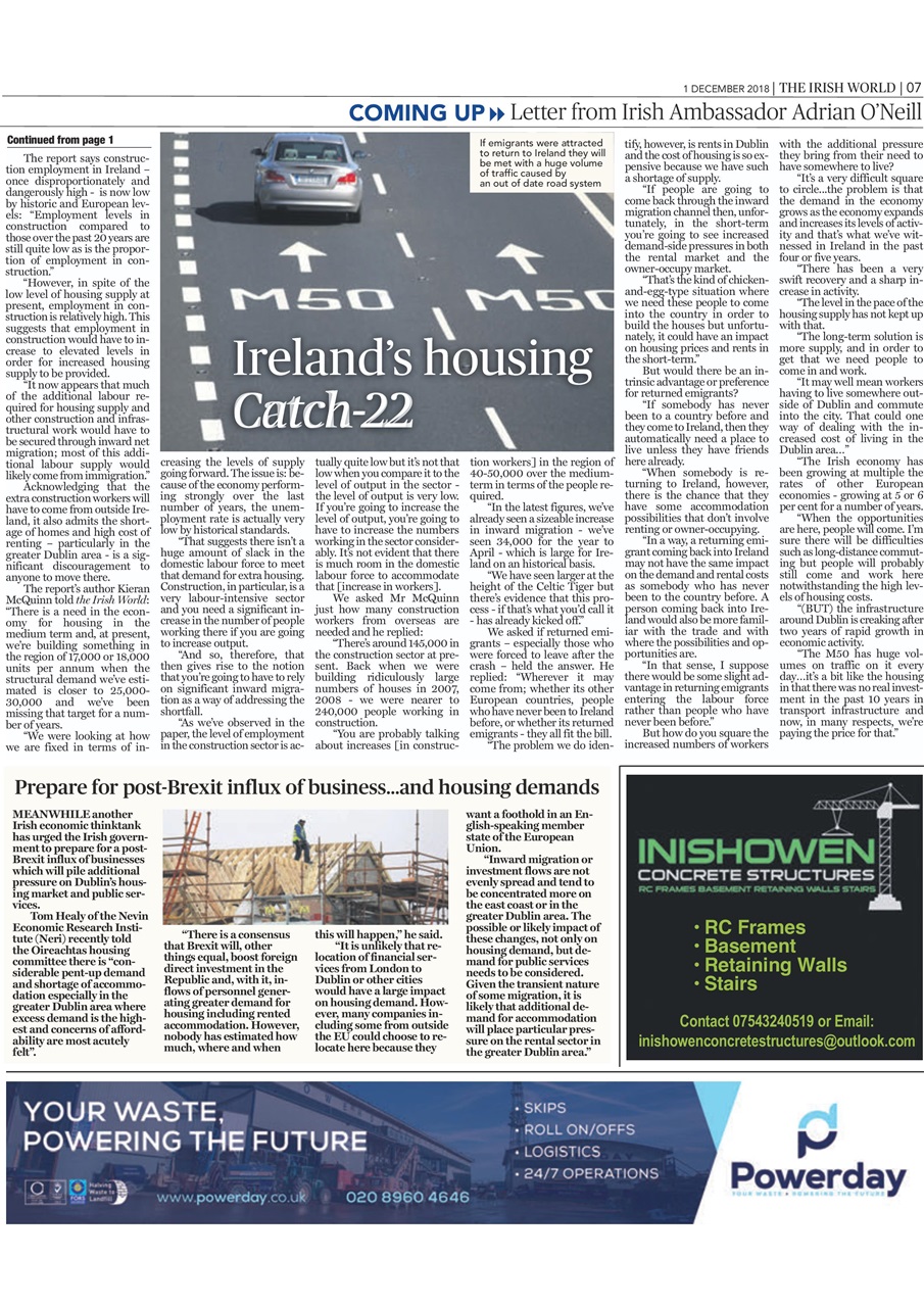 Irish World Preview Pages