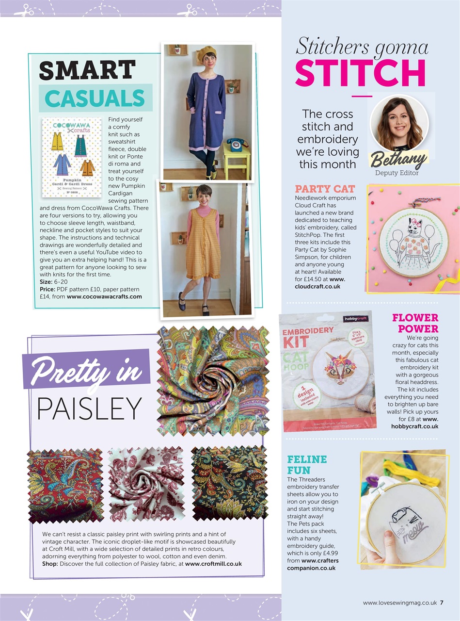 Love Sewing Preview Pages