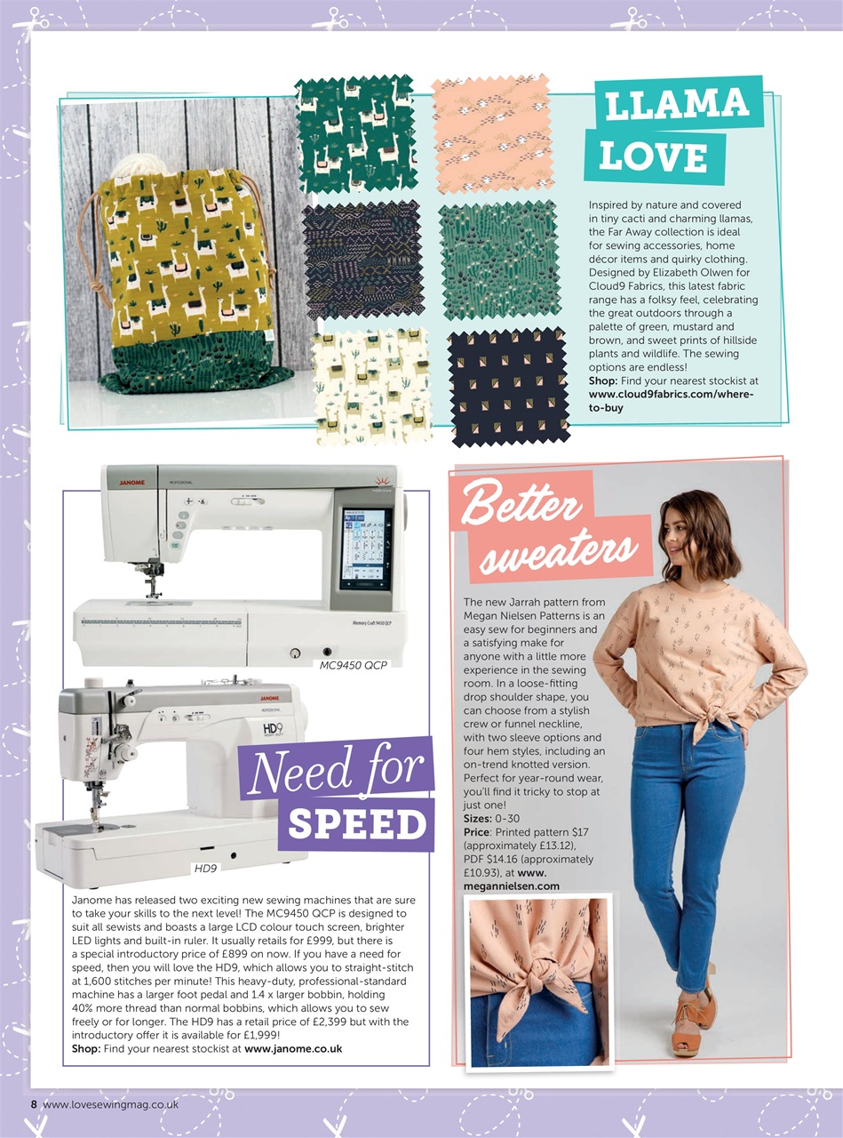 Love Sewing Preview Pages