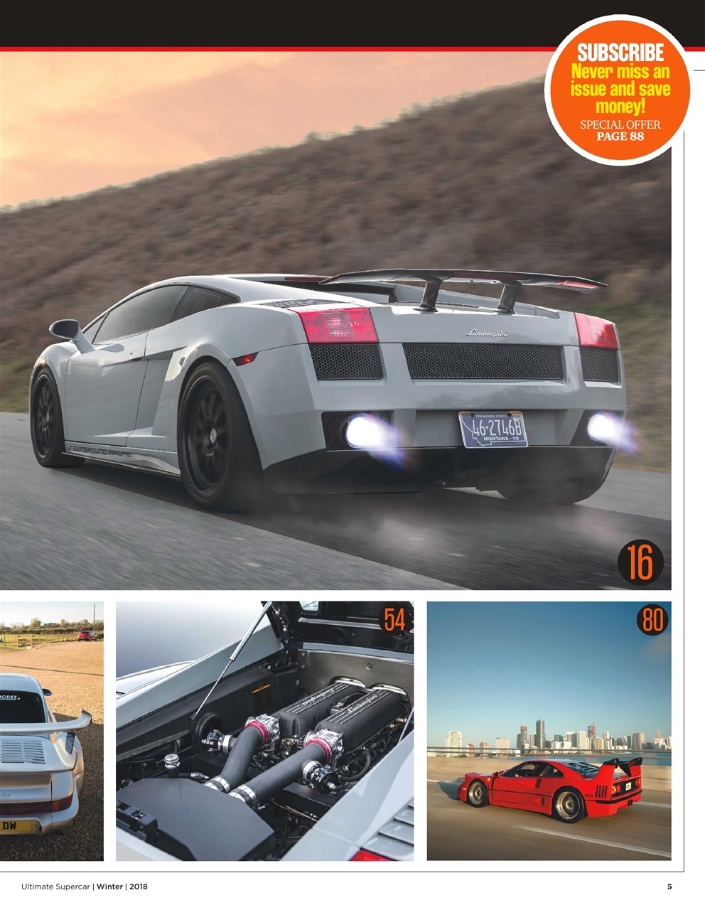 Ultimate Supercar Preview Pages