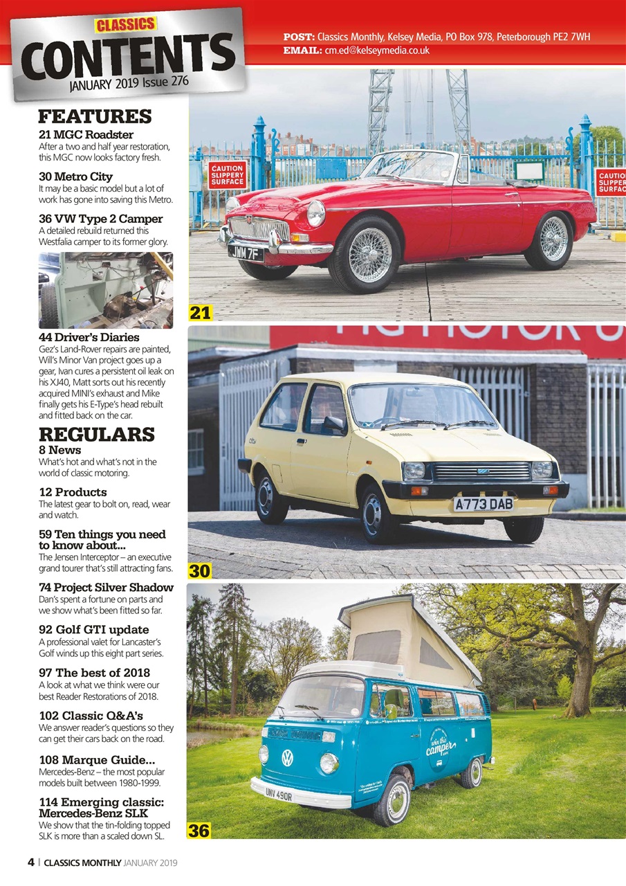 Classics World Preview Pages