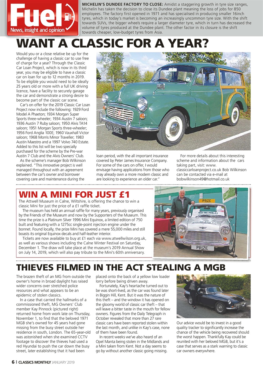 Classics World Preview Pages