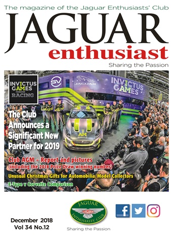 Jaguar Enthusiast issue December 2018