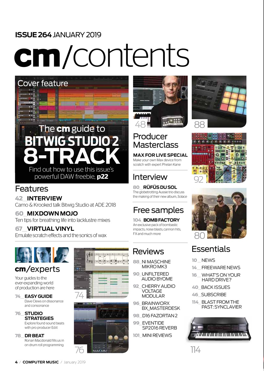 Computer Music Preview Pages