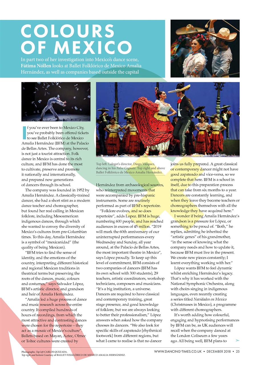 Dancing Times Preview Pages