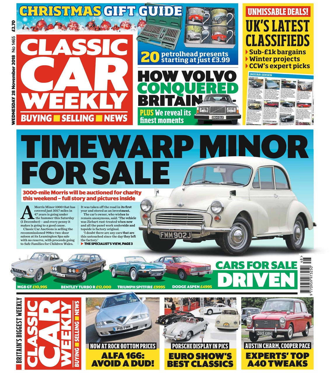Classic Car Weekly Preview Pages