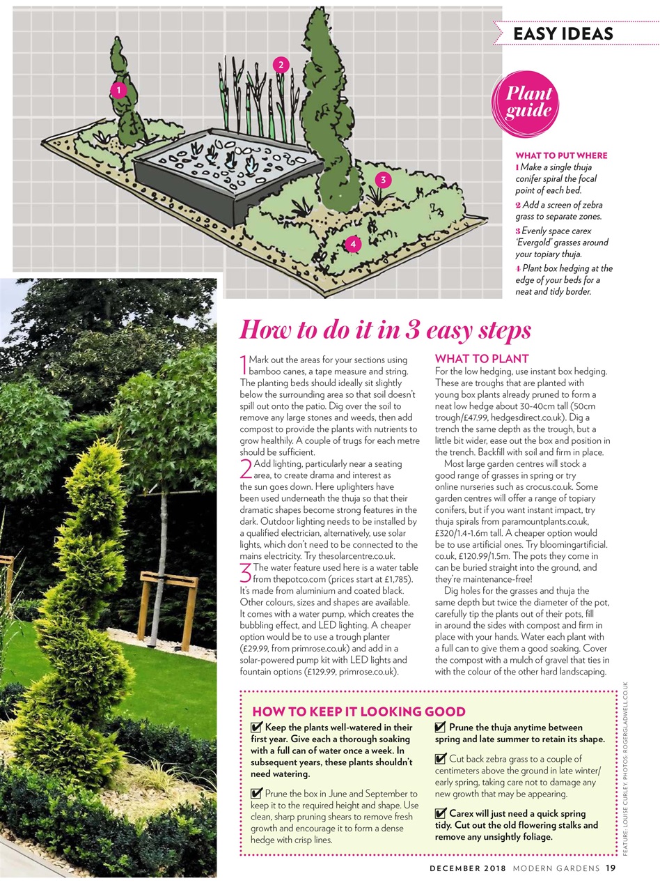 Modern Gardens Preview Pages