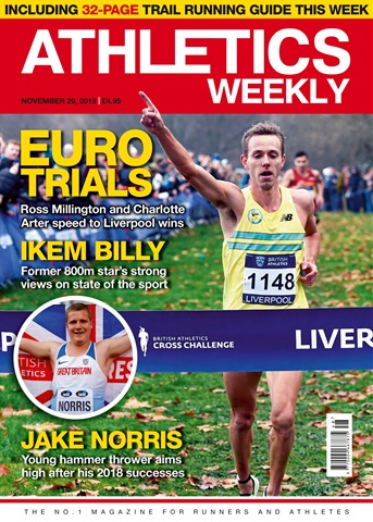 AW – Athletics Weekly Magazine issue 29 November 2018