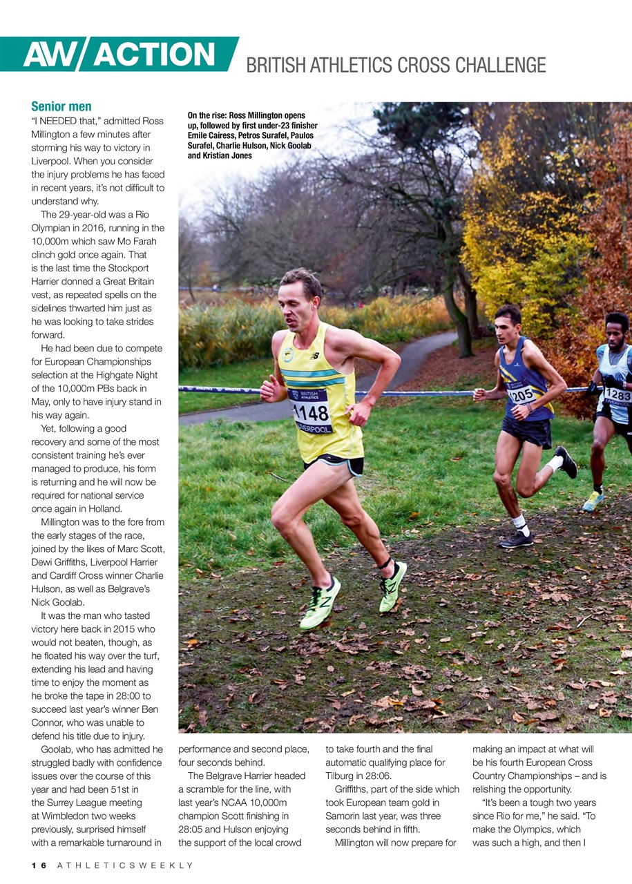 AW – Athletics Weekly Magazine Preview Pages