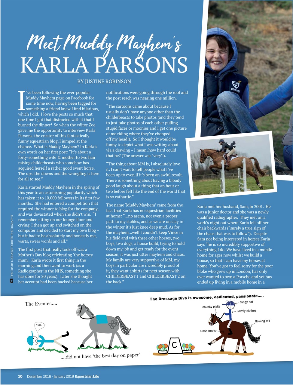 Equestrian Life Magazine Preview Pages