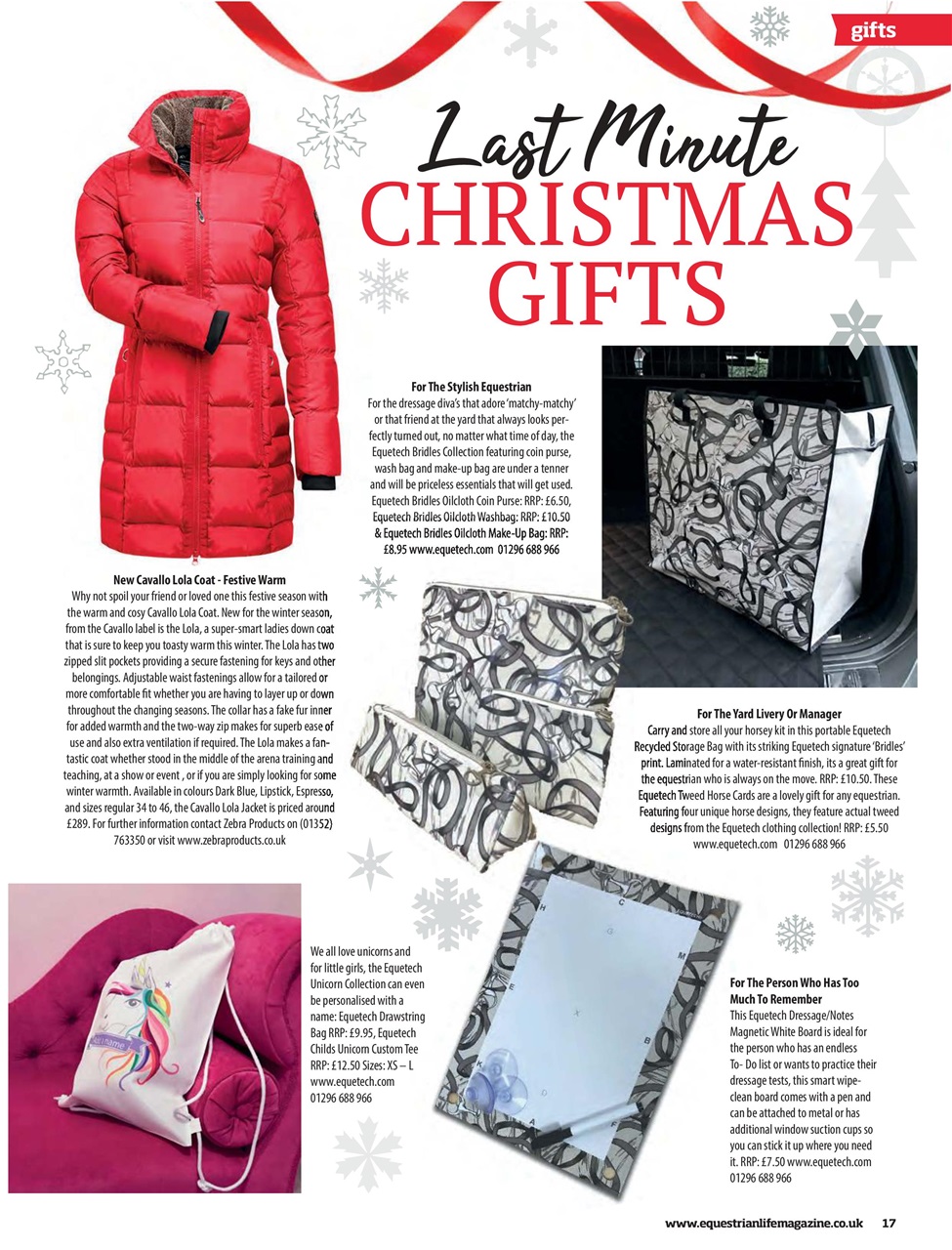 Equestrian Life Magazine Preview Pages